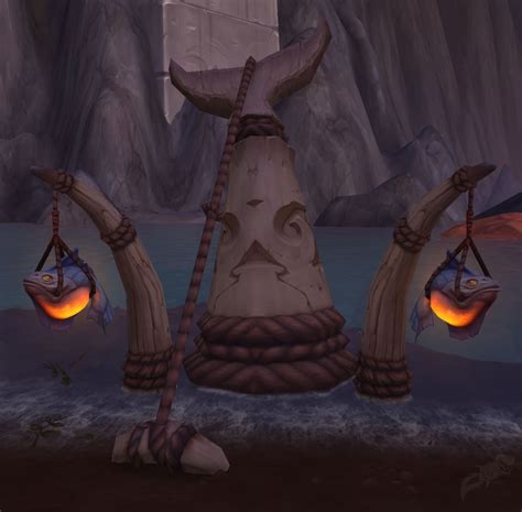 Looting a Ominous Conch this way causes your character to get into the "Looking for Lunkers" mode in which you will find a Lunker, like when you fish up an Omnious Conch the usual way. . Omnious conch